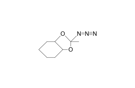 trans-2-AZIDOHEXAHYDRO-2-METHYL-1,3-BENZODIOXOLE