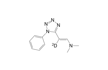 N,N-Dimethyl-2-(1-phenyl-1H-tetraazol-5-yl)ethenamine