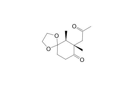 CIS-4,4-(ETHYLENEDIOXY)-2,3-DIMETHYL-2-(2-OXOPROPYL)-CYCLOHEXANONE