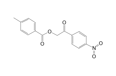 4-Methyl-benzoic acid 2-(4-nitro-phenyl)-2-oxo-ethyl ester