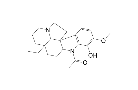 Aspidospermidin-17-ol, 1-acetyl-16-methoxy-