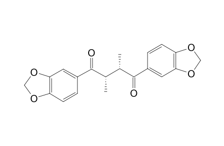 (S,S)-(2S,3S)-1,4-BIS-(BENZO-[D]-[1,3]-DIOXOL-6-YL)-2,3-DIMETHYLBUTANE-1,4-DIONE