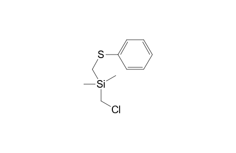 (CHLOROMETHYL)-DIMETHYLSILYL-(PHENYLTHIO)-METHANE