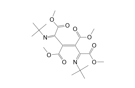 Methyl 2,5-bis(t-butylimino)-3,4-bis(methoxycarbonyl)-hexa-3-en-dioate