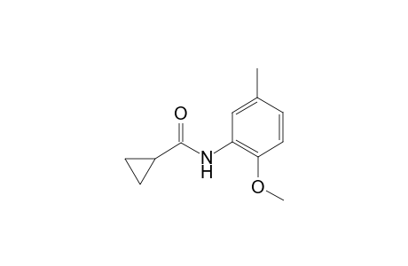 N-(2-methoxy-5-methylphenyl)cyclopropanecarboxamide