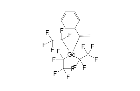 (1-phenylvinyl)tris(pentafluoroethyl)germane