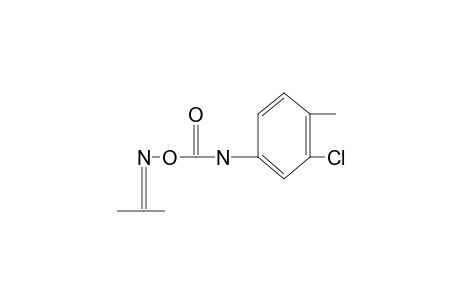acetone, O-[(3-chloro-p-tolyl)carbamoyl]oxime