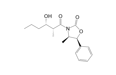 (4R,5S,2'R,3'S)-3-(3'-HYDROXY-2'-METHYLPENTYL)-5-PHENYL-4-METHYL-2-OXAZOLIDINONE