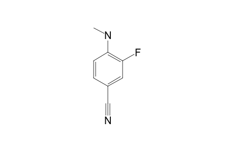 3-Fluoro-4-(methylamino)benzonitrile