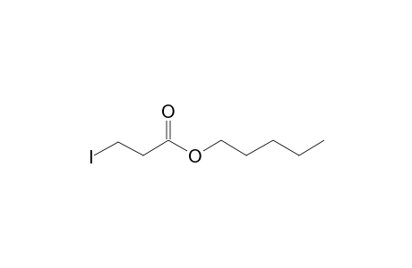 Propionic acid, 3-iodo-, pentyl ester