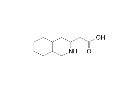 (Decahydroisoquinolin-3-yl)acetic acid