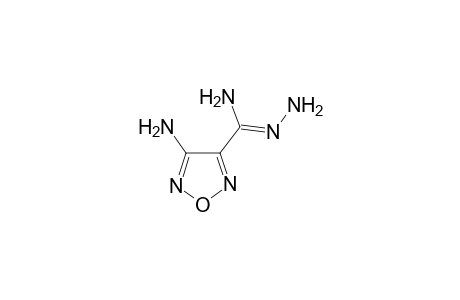 4-Amino-1,2,5-oxadiazole-3-carbohydrazonamide