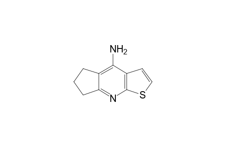 5H-Cyclopenta[b]thieno[3,2-e]pyridin-4-amine, 6,7-dihydro-