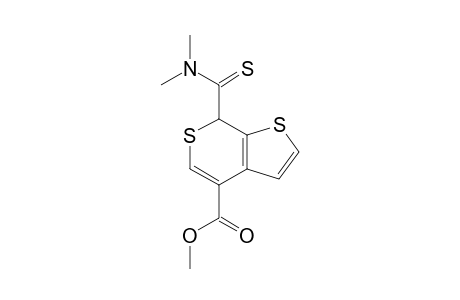 Methyl 7-(N,N-dimethylcarbamoyl)-7H-thieno[2,3-c]thiopyrane-4-carboxylate