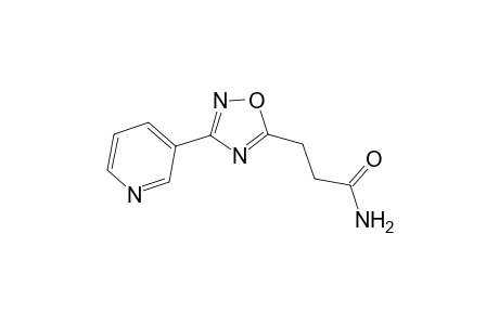 1,2,4-Oxadiazole-5-propanamide, 3-(3-pyridinyl)-