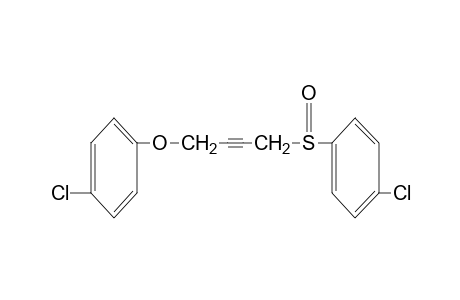 p-CHLOROPHENYL 4-[(p-CHLOROPHENYL)SULFINYL]-2-BUTYNYL ETHER