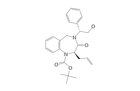 (R)-TERT.-BUTYL-2-ALLYL-2,3,4,5-TETRAHYDRO-4-[(R)-2-HYDROXY-1-PHENYLETHYL]-3-OXOBENZO-[E]-[1,4]-DIAZEPINE-1-CARBOXYLATE