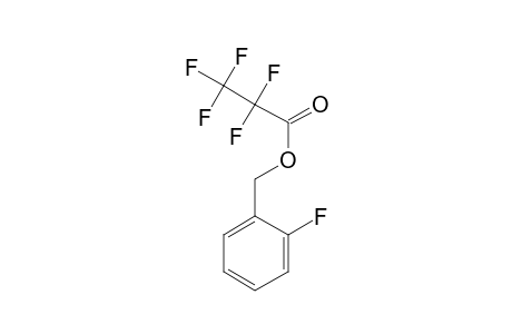 2-Fluorobenzyl alcohol, pentafluoropropionate