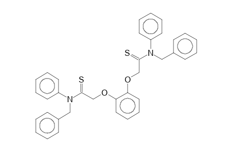 N-Benzyl-2-{2-[2-(benzylanilino)-2-thioxoethoxy]phenoxy}-N-phenylethanethioamide