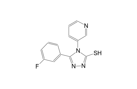 4H-1,2,4-triazole-3-thiol, 5-(3-fluorophenyl)-4-(3-pyridinyl)-