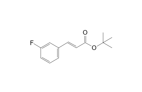 tert-Butyl (2E)-3-(3-fluorophenyl)-2-propenoate