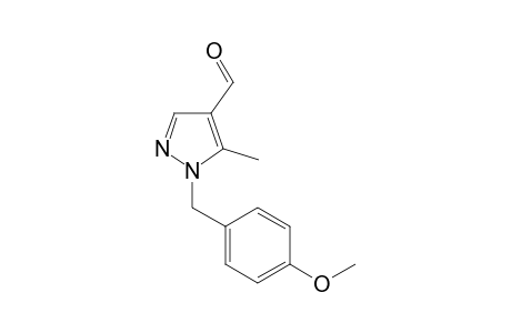 1-(4-methoxybenzyl)-5-methyl-pyrazole-4-carbaldehyde
