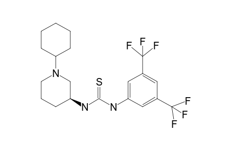 (S)-1-[3,5-Bis(trifluoromethyl)phenyl]-3-(1-cyclohexylpiperidine-3-yl)thiourea