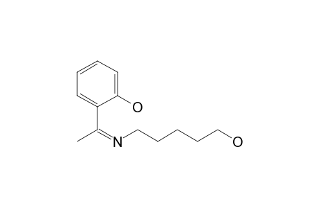 N-(5'-Hydroxypentyl)-2-hydroxyacetophenonimine