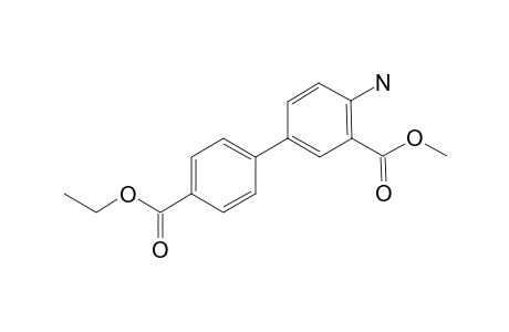 4'-Ethyl 3-methyl 4-aminobiphenyl-3,4'-dicarboxylate