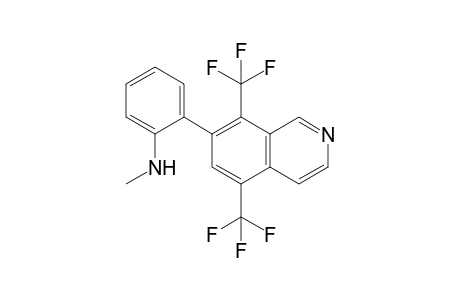 7-(2-Methylaminophenyl)-5,8-bis(trifluoromethyl)isoquinoline