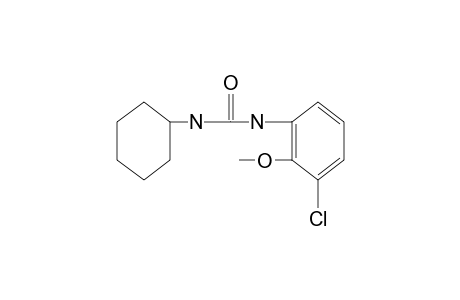 1-(3-chloro-2-methoxyphenyl)-3-cyclohexylurea