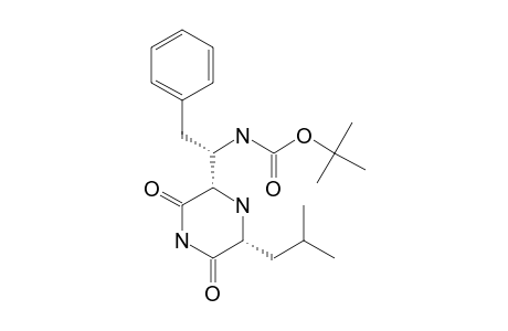 (1'S,3R,5S)-3-[1'-[(TERT.-BUTYLOXYCARBONYL)-AMINO]-2'-PHENYLETHYL]-5-ISOBUTYL-2,6-DIOXOPIPERAZINE