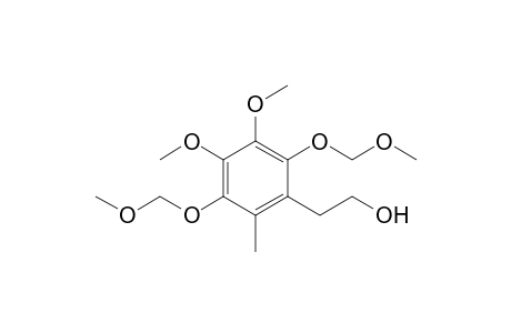 2-[3,4-Dimethoxy-2,5-bis(methoxymethoxy)-6-methylphenyl]ethanol