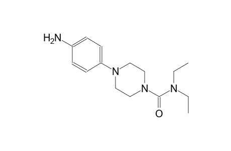 4-(4-aminophenyl)-N,N-diethyl-1-piperazinecarboxamide