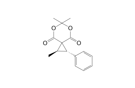 Trans-1,6,6-trimethyl-2-phenyl-5,7-dioxaspirp[2.5]octane-4,8-dione