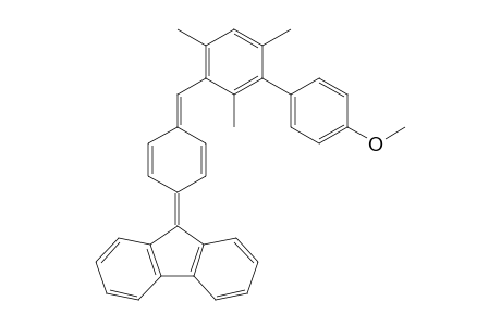 4-(Fluoren-9-ylidene)-1-[(4-methoxyphenyl)(2,4,6-trimethylphenyl)]methylidenecyclohexa-2,5-diene