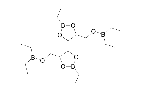 Galactitol, cyclic 2,3:4,5-bis(ethylboronate) 1,6-bis(diethylborinate)