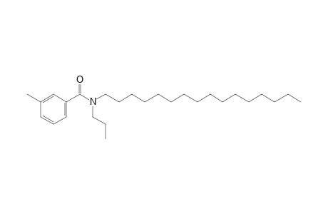 Benzamide, 3-methyl-N-propyl-N-hexadecyl-