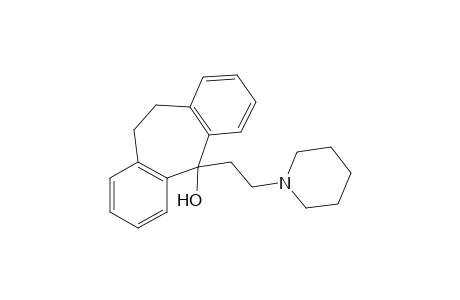 10,11-dihydro-5-(2-piperidinoethyl)-5H-dibenzo[a,d]cyclohepten-5-ol