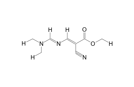 4-AZA-2-CYANO-5-DIMETHYLAMINO-2E,4E-PENTADIENOIC ACID, METHYL ESTER