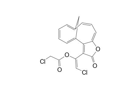 3-{(2-Chloro-1-chloroacetoxy)vinyl}-2H-4,9-methanocycloundeca[b]furan-2-one