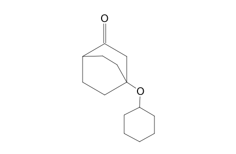 4-(Cyclohexyloxy)bicyclo[2.2.2]octan-2-one