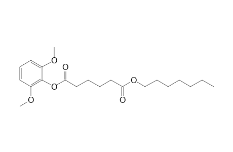 Adipic acid, 2,6-dimethoxyphenyl heptyl ester