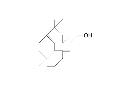 (1S,5AS, 9aR)-1-(2'-hydroxyethyl)-1,3,3,5a-tetramethyl-9-methylene-2,3,4,5,5a,6,7,8,9,9a-decahydro-1H-benz-[E]-indene