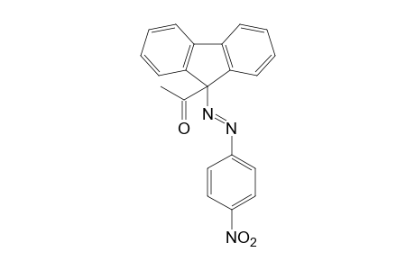 methyl 9-(p-nitrophenylazo)-9-fluorenyl ketone