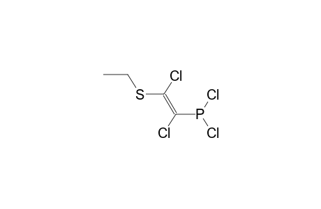 (E)-(1,2-DICHLORO-2-ETHYLTHIOVINYL)DICHLOROPHOSPHINE