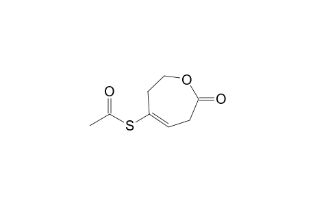 5-Acetylthio-6,7-dihydro-2(3H)-oxepinone