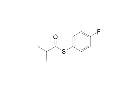 4-Fluorothiophenol, S-(2-methylpropionyl)-