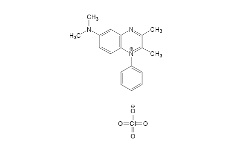 2,3-dimethyl-6-(dimethylamino)-1-phenylquinoxalinium perchlorate