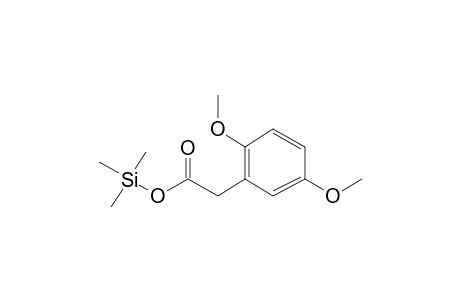 2,5-Dimethoxyphenylacetic acid trimethylsilyl ester